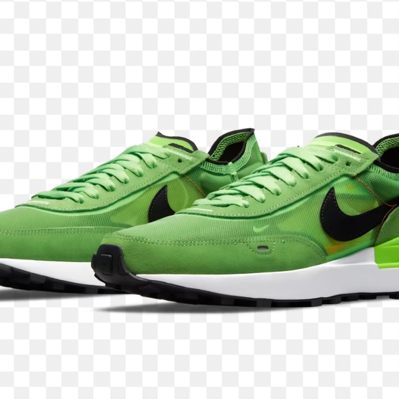 Green and Black Sneakers - Picture 3 of 12